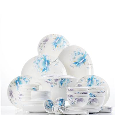 查询华为手机微信语音存储在那48头聆听花开骨瓷礼品餐具套装